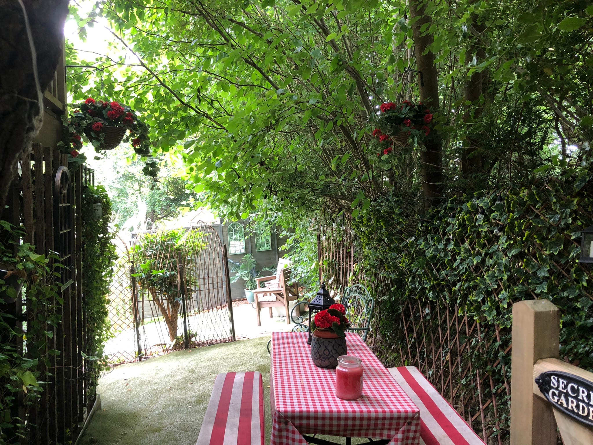 Private garden