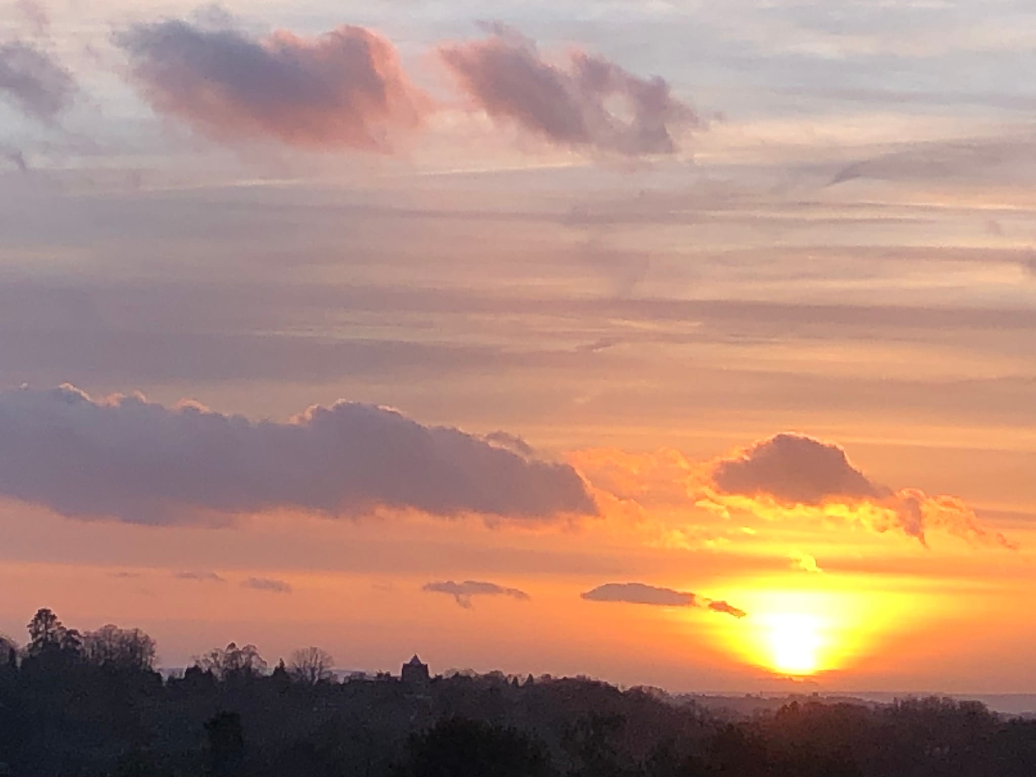 Danehill sunset